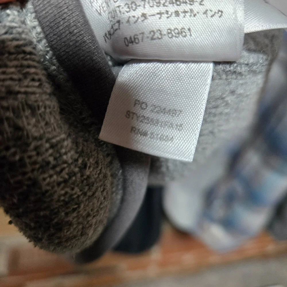 Patagonia Better Sweater Vest Mens L Gray Heather Fleece Zip 25881 Logo on back